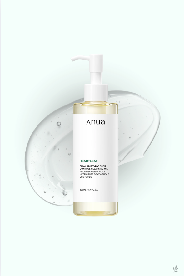 Anua Heartleaf Pore Control Cleansing Oil, Pore Cleanser, Sebum Care, Gentle Melting Oil Cleanser for Face